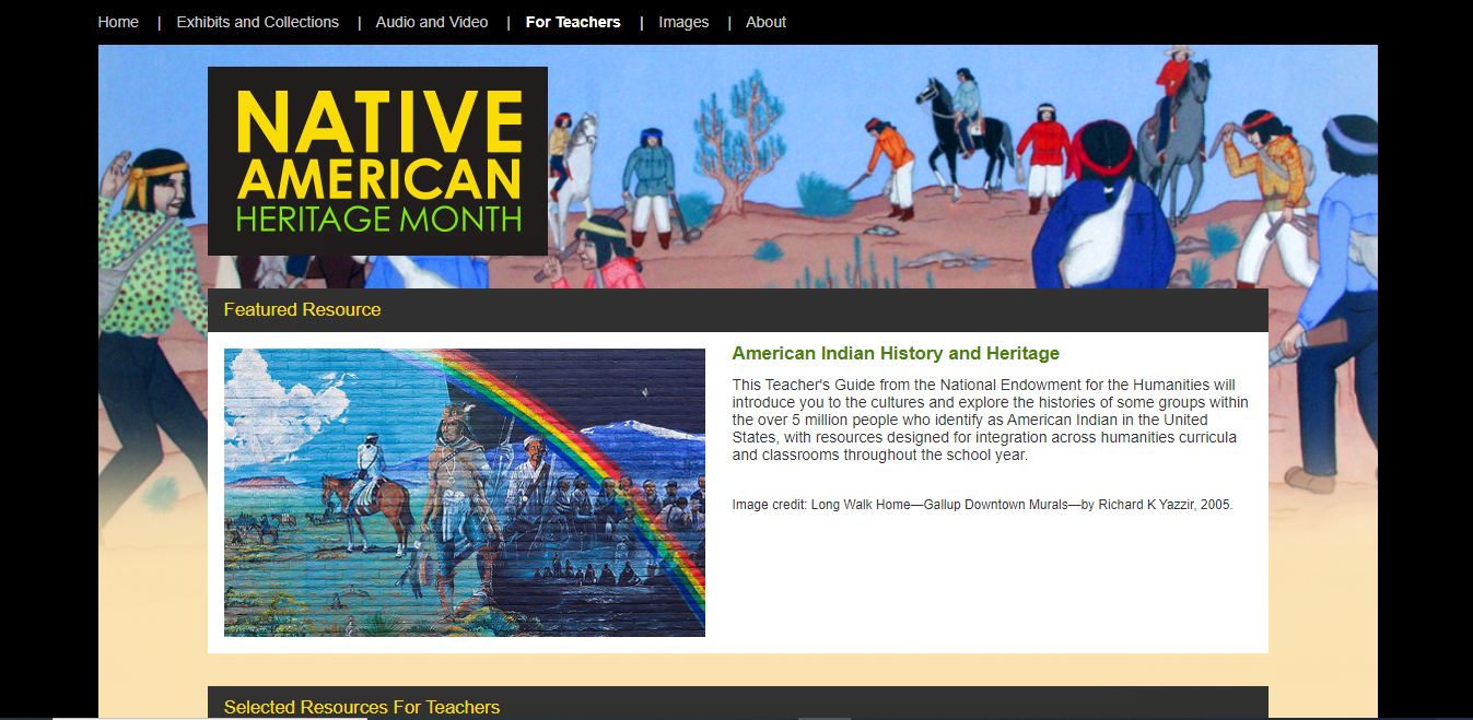 Native American Heritage Month – November