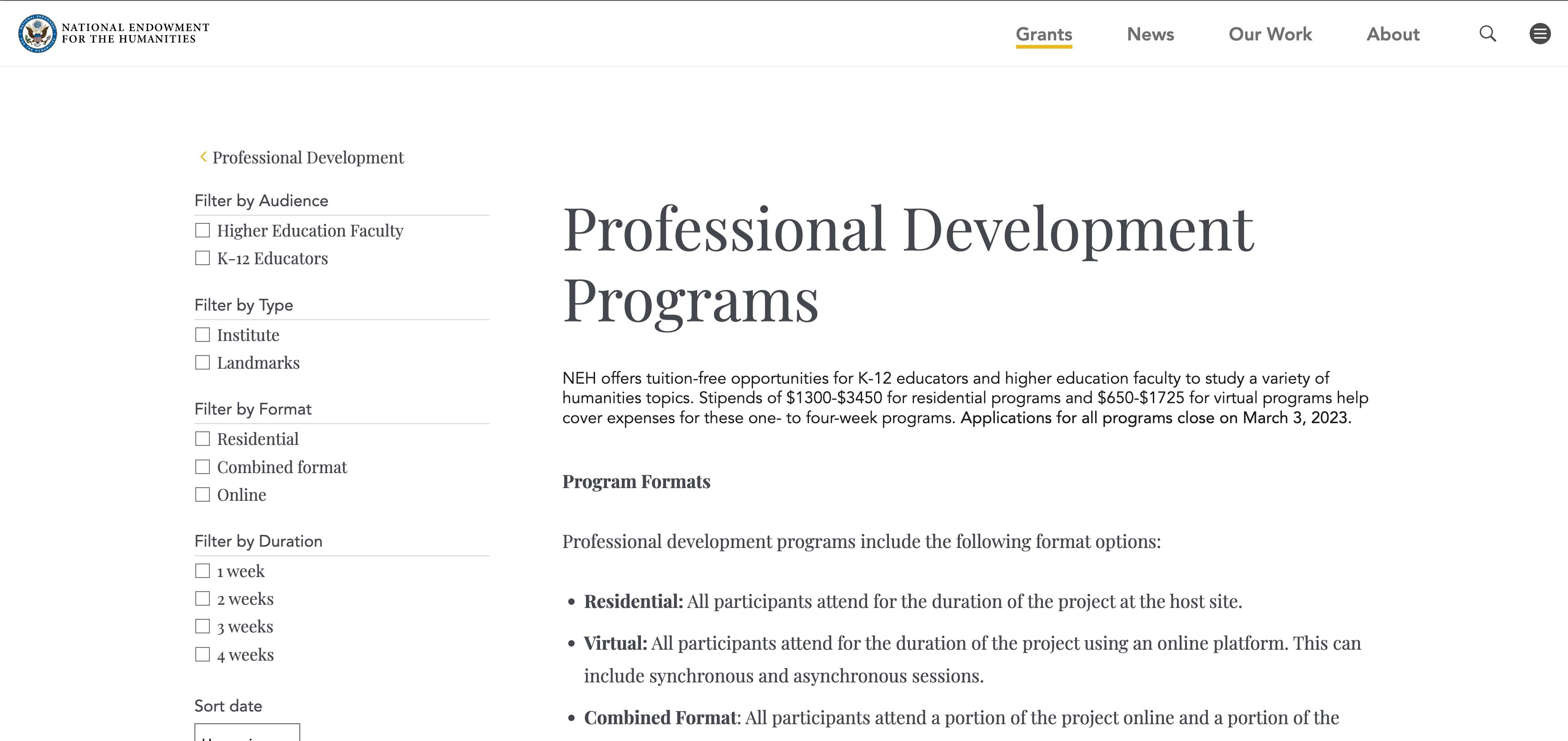 National Endowment for the Humanities