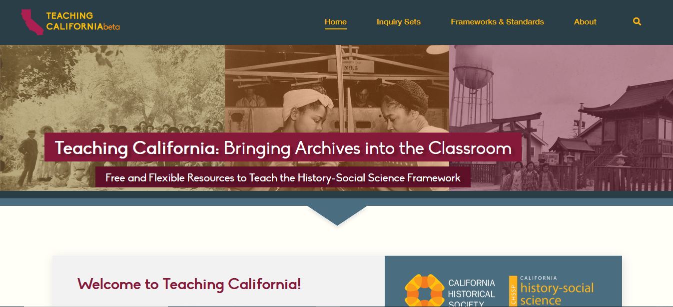 Teaching California: Bringing Archives into the Classroom