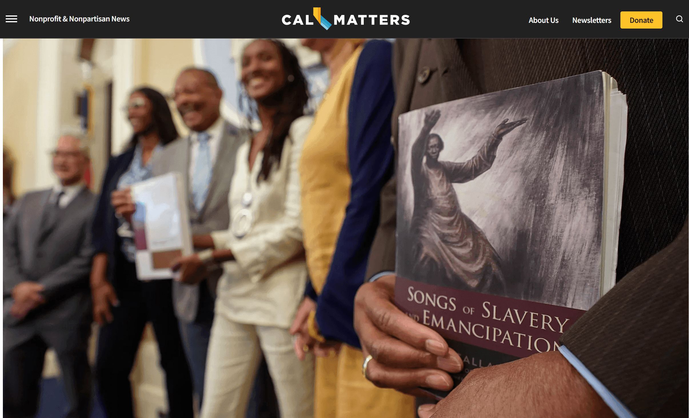 California will apologize for slavery as part of reparations push