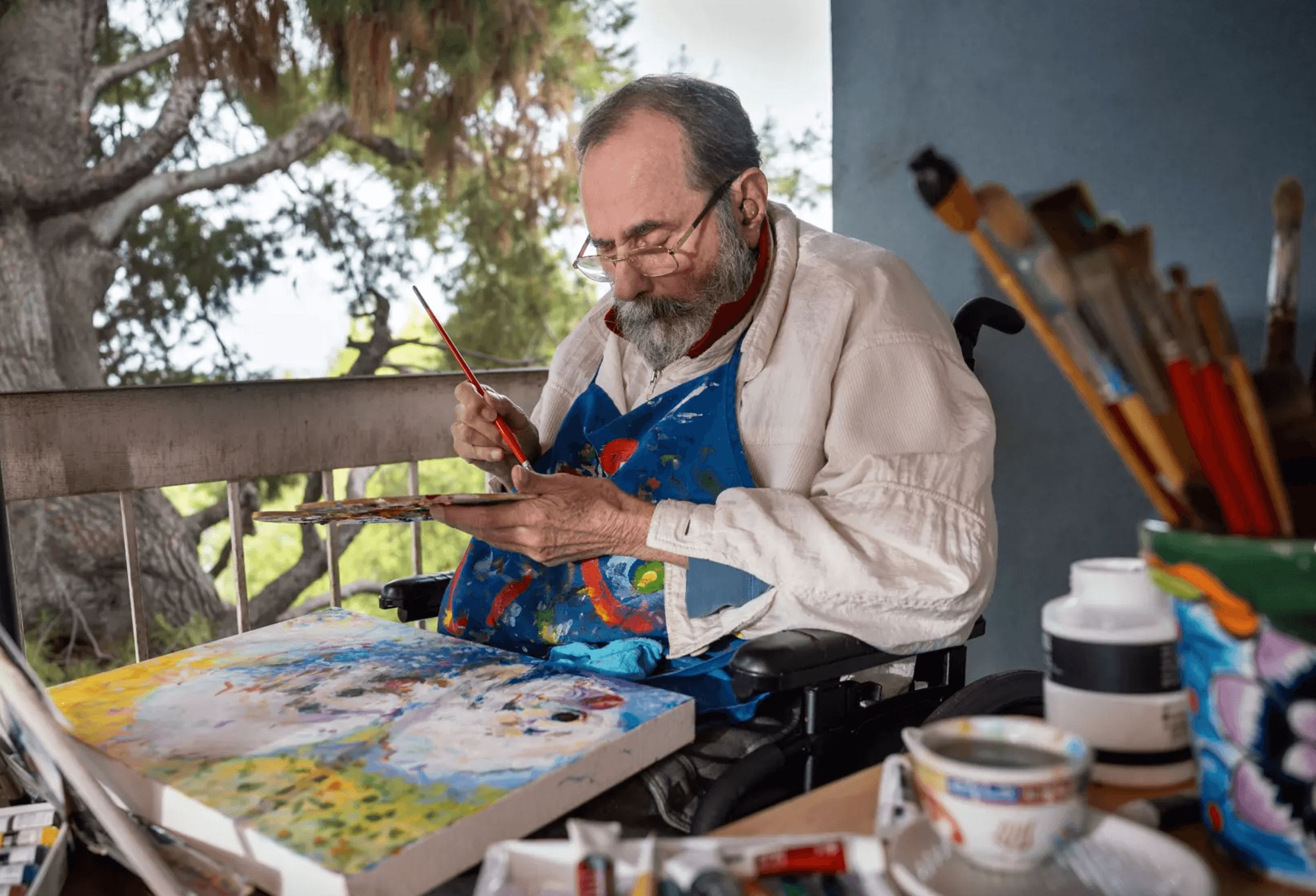 In a ‘storm of scribble’ the art took shape for Chicano pioneer Beto de la Rocha