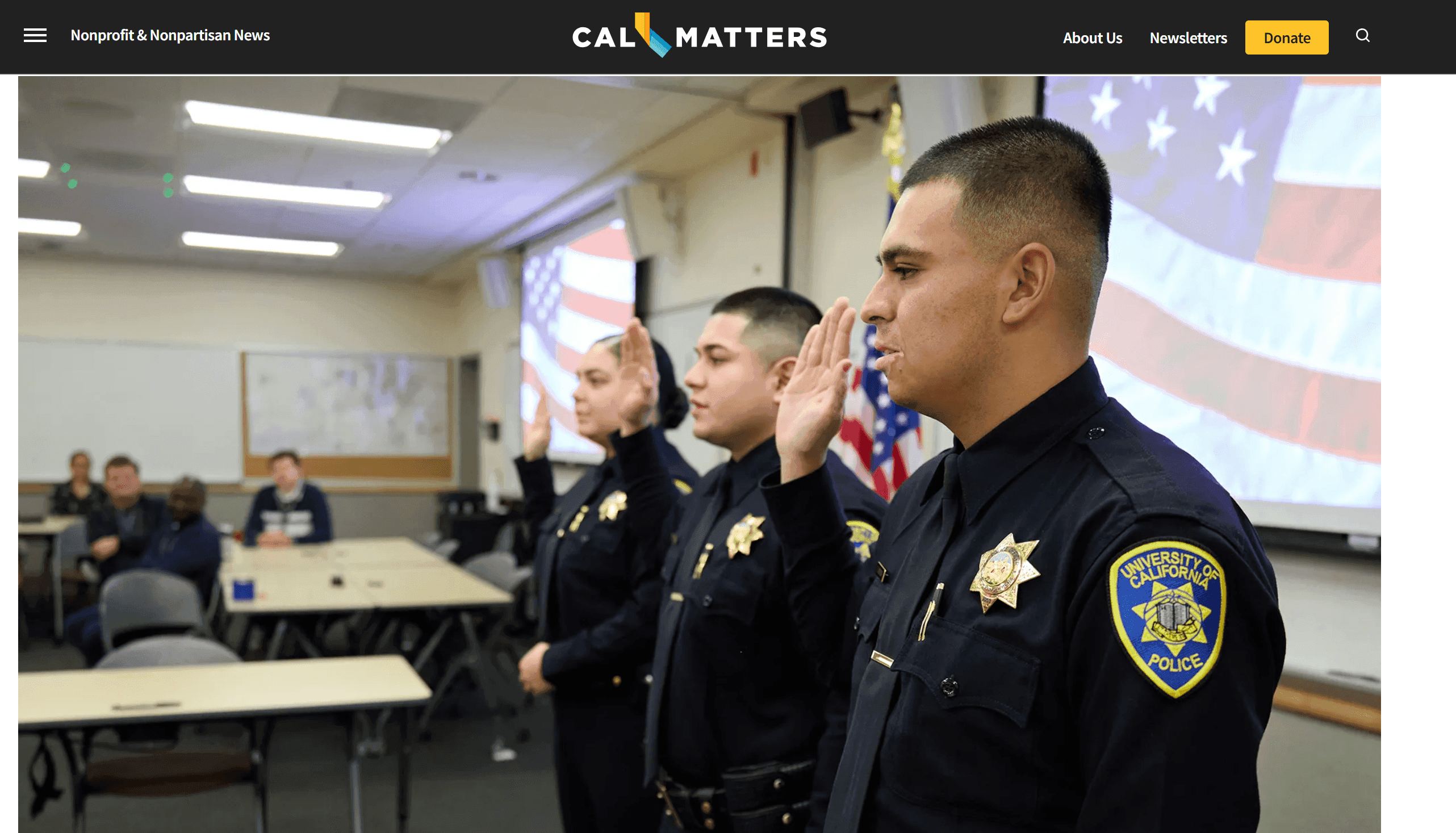 California made it legal for DACA immigrants to work as police. Which departments are hiring them?