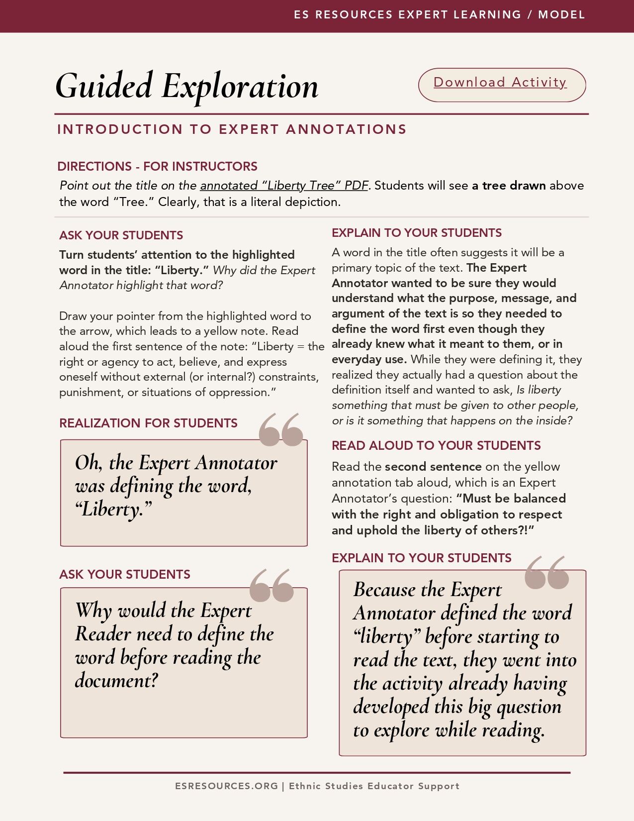 A Model for Teaching “Expert Annotations” on Primary Source Historical Documents (Issue No. 3, Summer 2026)
