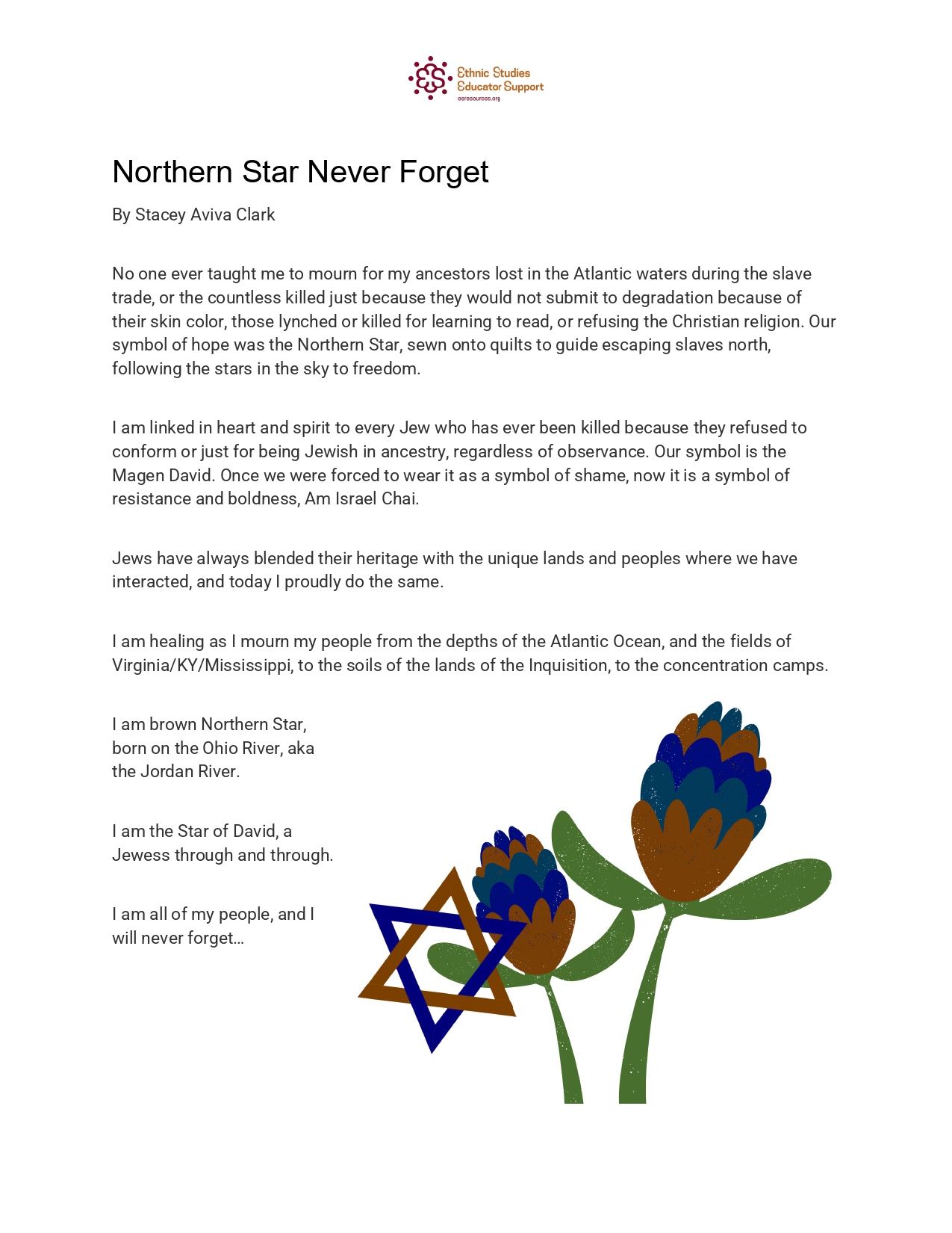 “Northern Star Never Forget” (Poem – Issue No. 2, June 2026)
