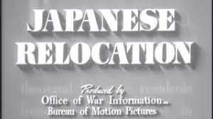 Japanese Internment, US Office of War Dept. 1943